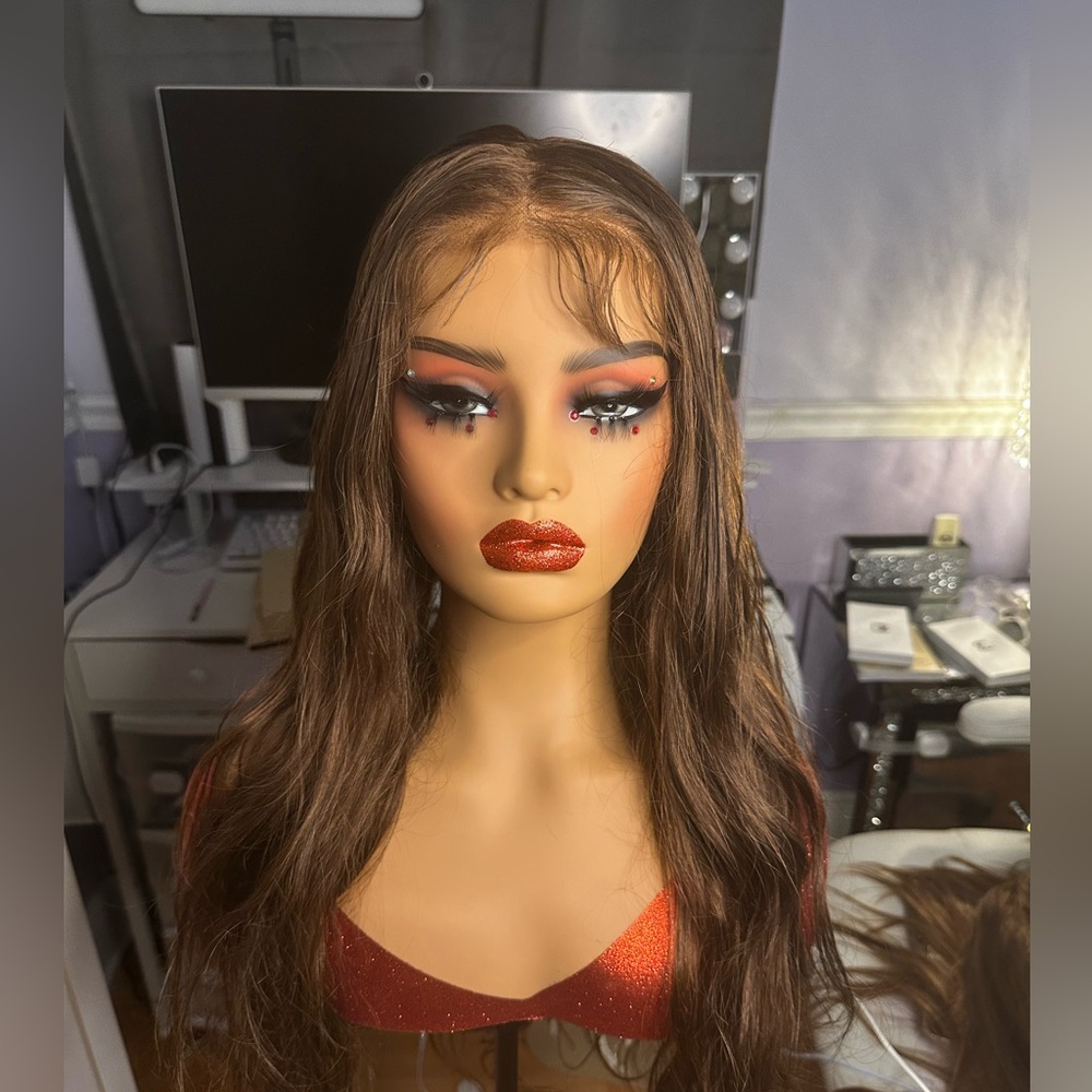 Human hair wig